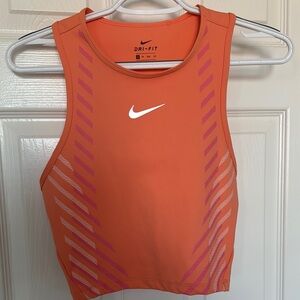 Nike runway GX Women's Orange Dri-FIT Top